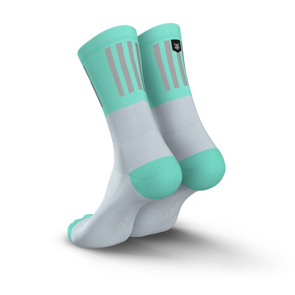 INCYLENCE HIGH-VIZ V3 反光跑步機能襪 BLUE 藍色-圖片-2