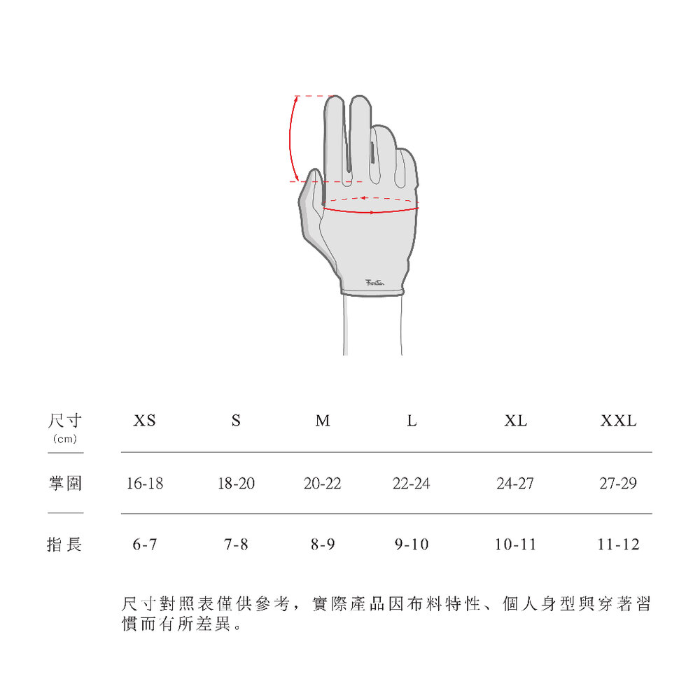FRONTIER All-round 全能型EIT手套 (黑)-圖片-4
