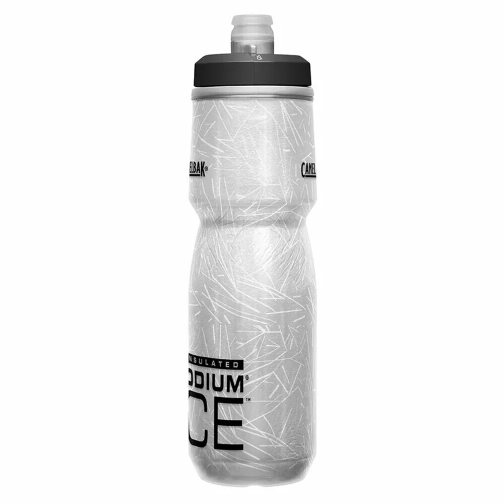 CAMELBAK 620ml 酷冰保冷噴射水瓶 Podium ICE 5x 經典黑-圖片-1