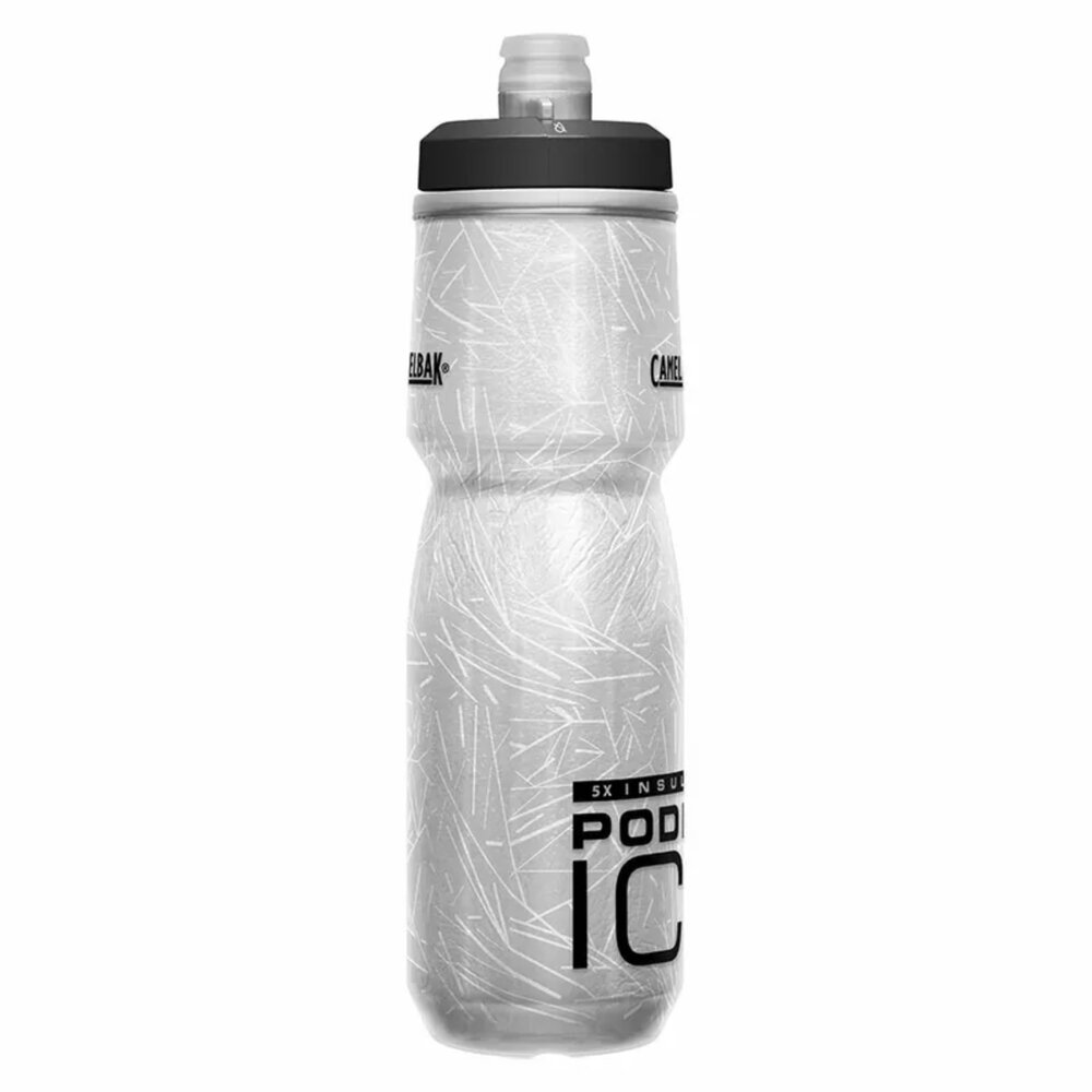 CAMELBAK 620ml 酷冰保冷噴射水瓶 Podium ICE 5x 經典黑-圖片-3