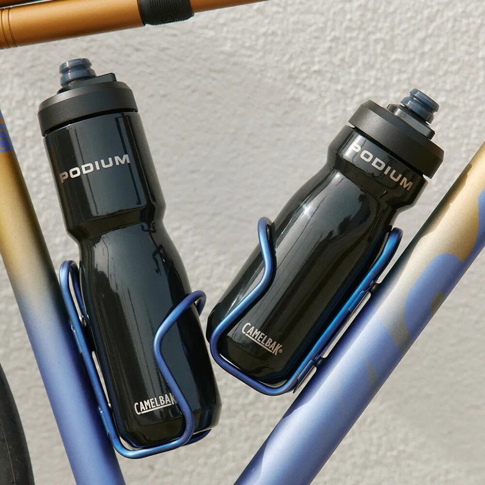 CAMELBAK 650ml Podium 競速真空保冰單車水瓶 曜石黑-圖片-1