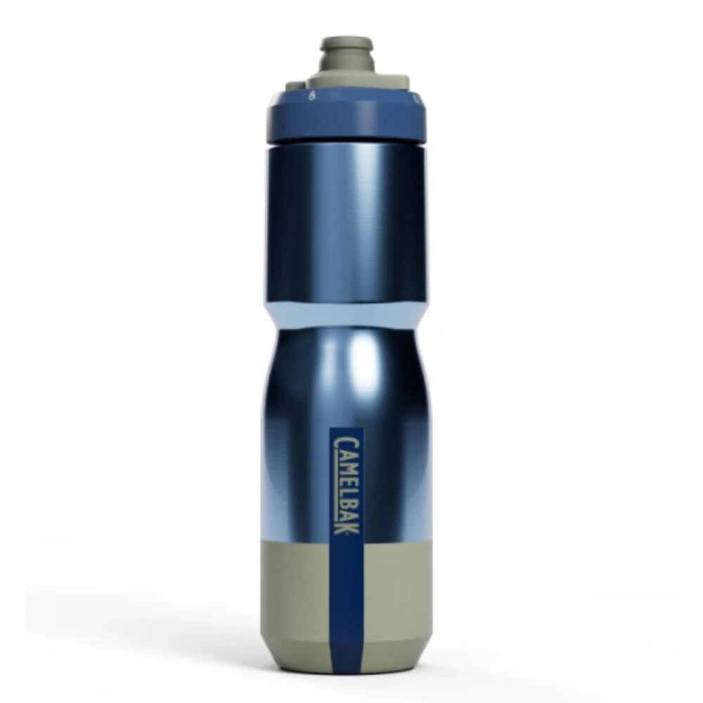 CAMELBAK 650ml Podium 競速真空保冰單車水瓶 水星藍 深海藍-圖片-2