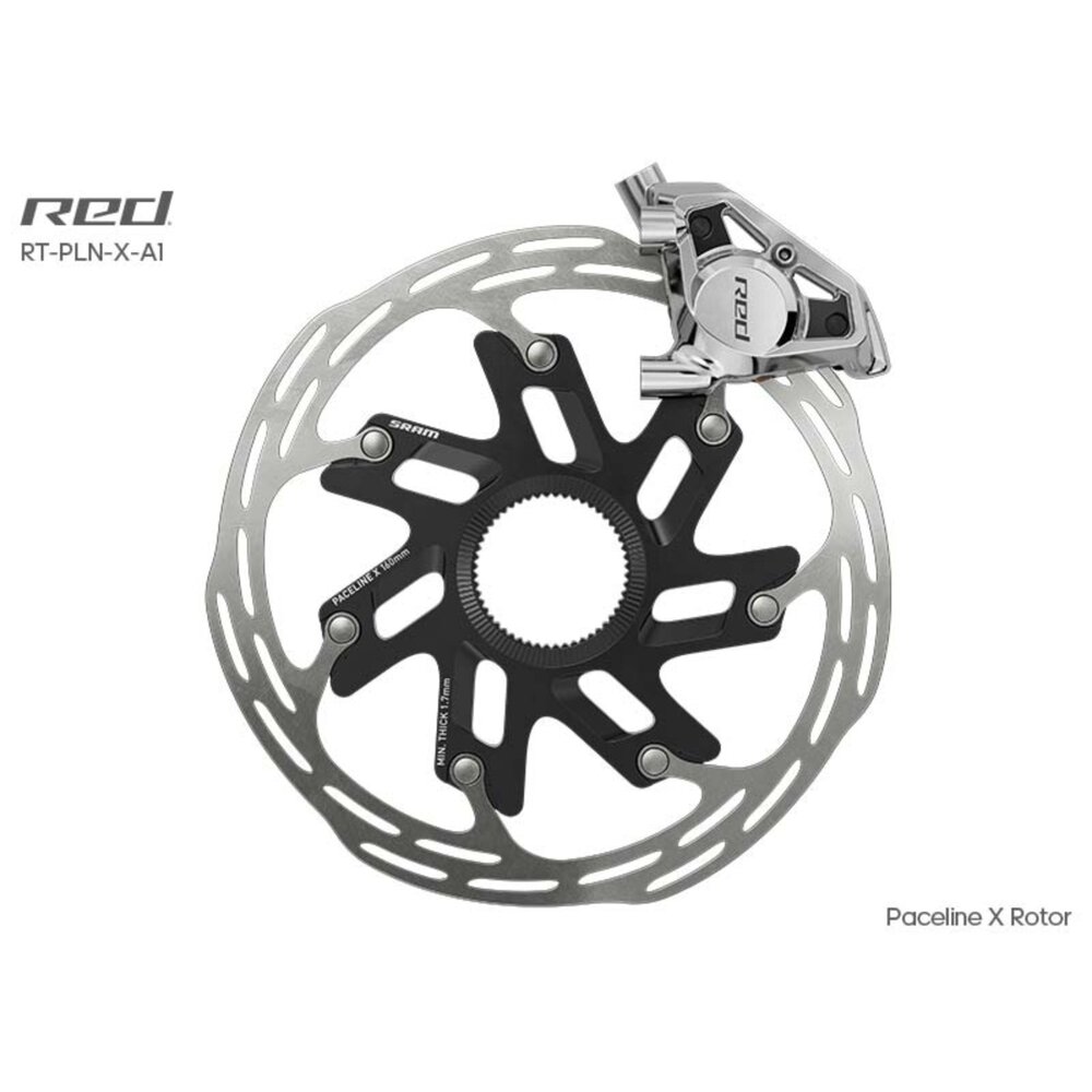 23478615231-SRAM 碟盤 PACELINE X 中鎖式 140mm 160mm 附鎖蓋