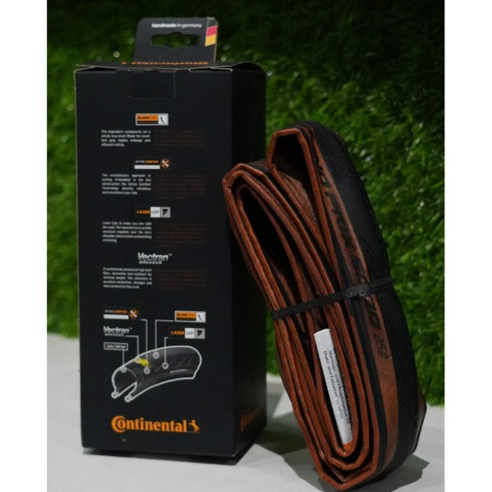 Continental 德國馬牌GP5000 700*25C 28C 黑色咖啡奶油邊 公路車外胎 原廠盒裝-圖片-4