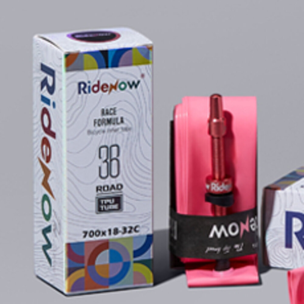 RIDENOW 內胎 金屬氣嘴 超輕量 24G 45MM/65MM/85MM 粉色-圖片-1