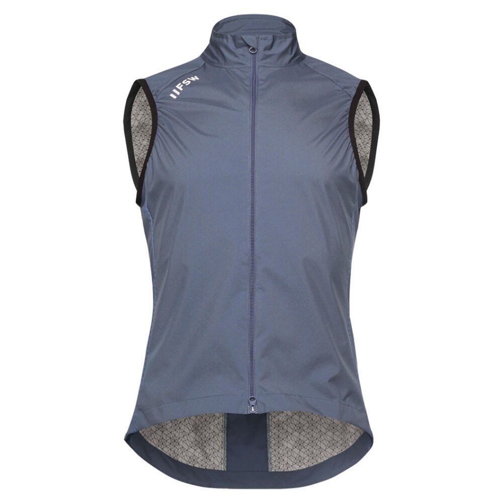 出清 Frontier Mistral Vest 防風輕量男背心 (藍S)-圖片-2