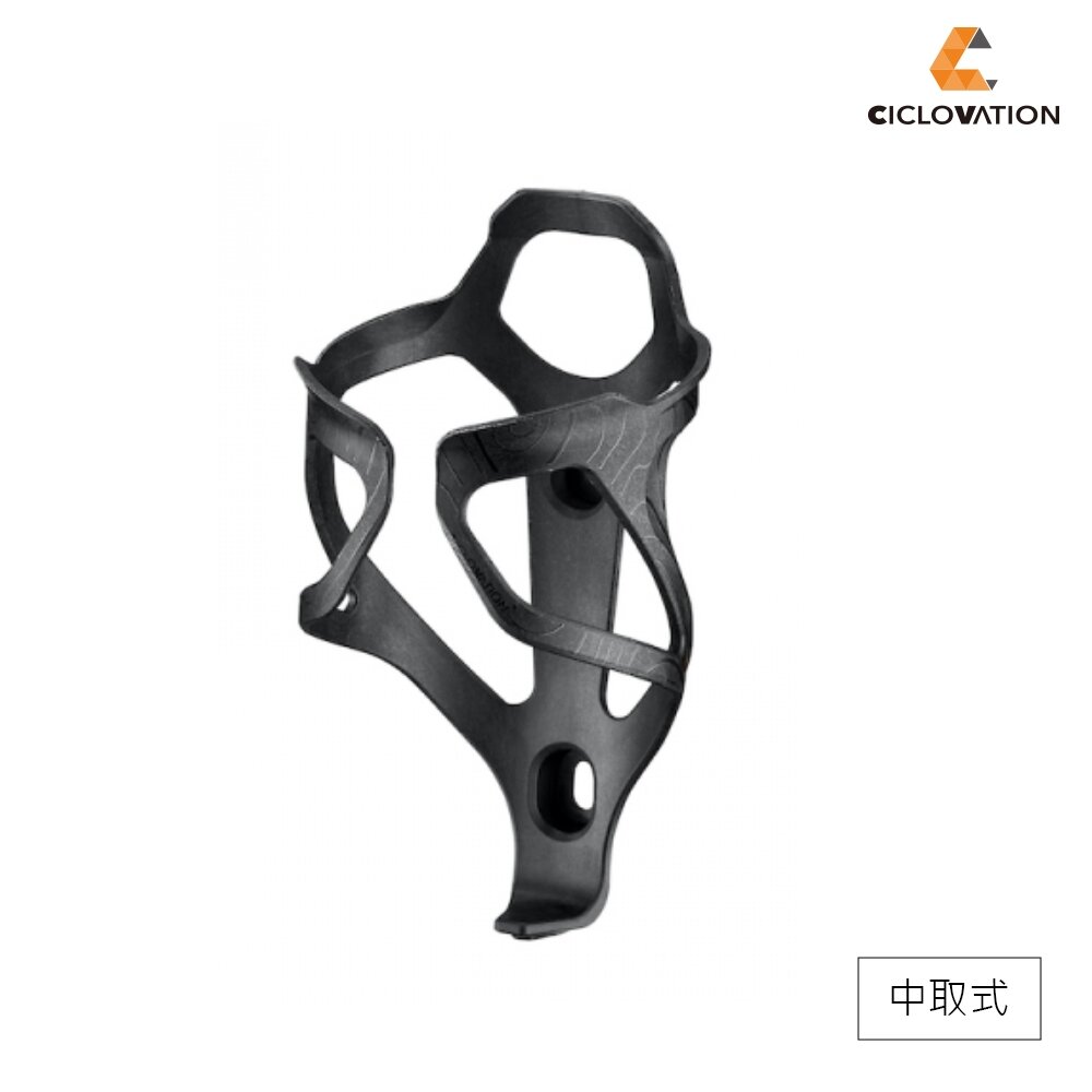 CICLOVATION 碳纖維水壺架 極簡主義 地形圖 超輕 公路車水壺架-圖片-2