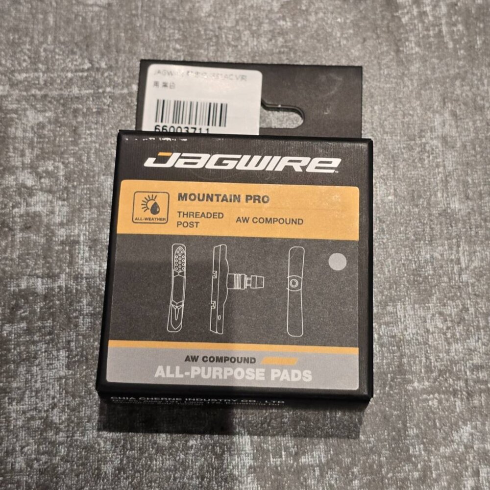 JAGWIRE 登山車煞車塊 專業款 V夾用 適用SRAM/Shimano JS91AC-圖片-1
