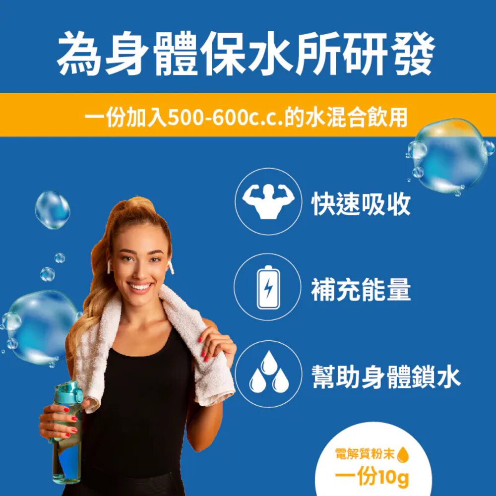 WiN Super Hydration 電解質沖泡粉末10G 果膠 補給品-圖片-2