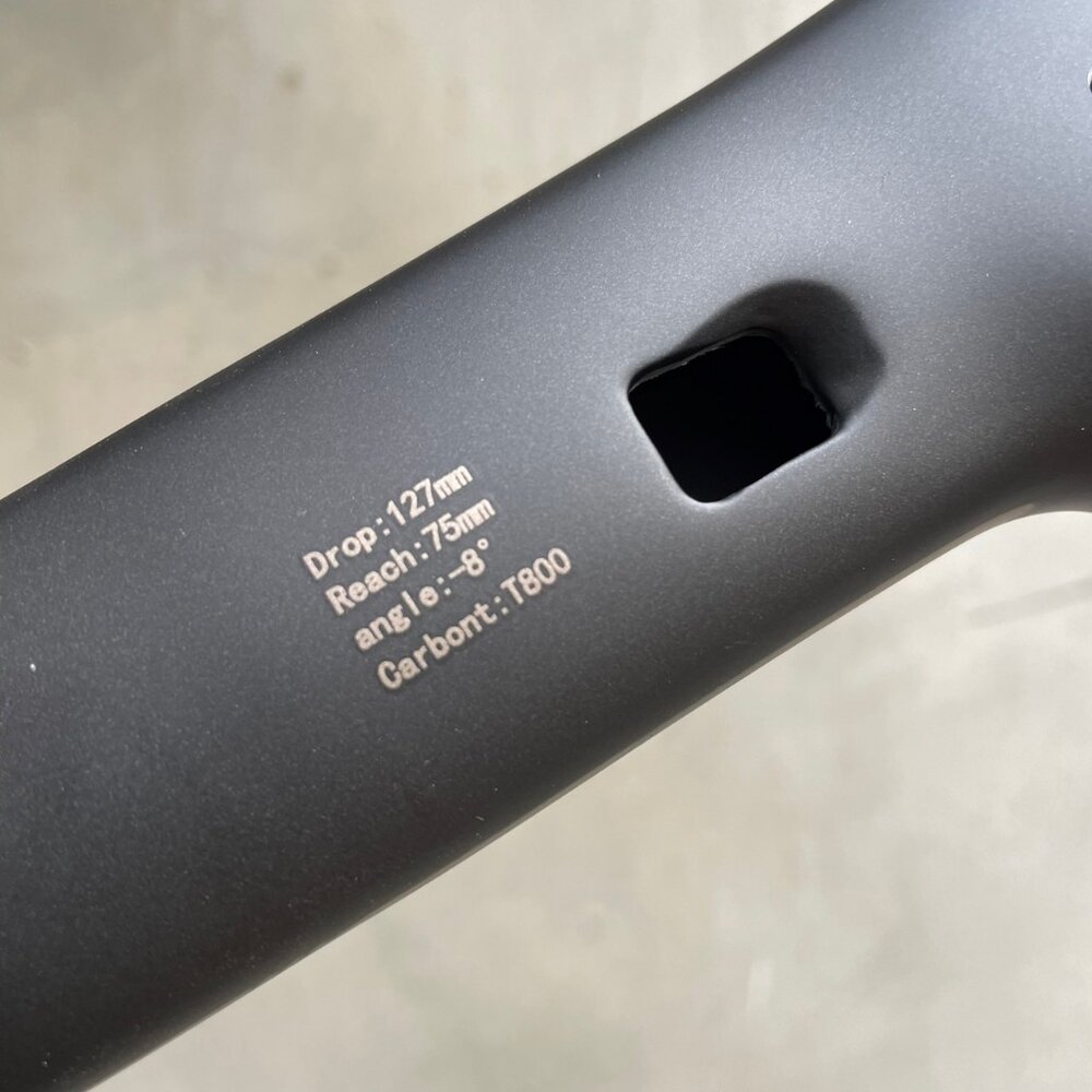 Bigrock 大石 一體把 碳纖維 全內走線 公路車彎把 車把手-圖片-2