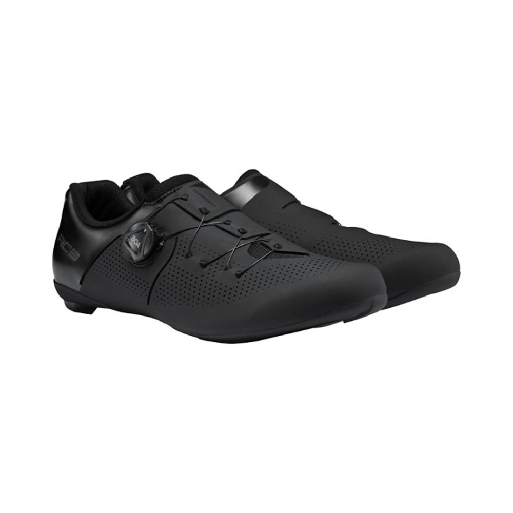 SHIMANO RC302 公路車鞋 動力鞋楦 寬版 卡鞋 黑-圖片-2