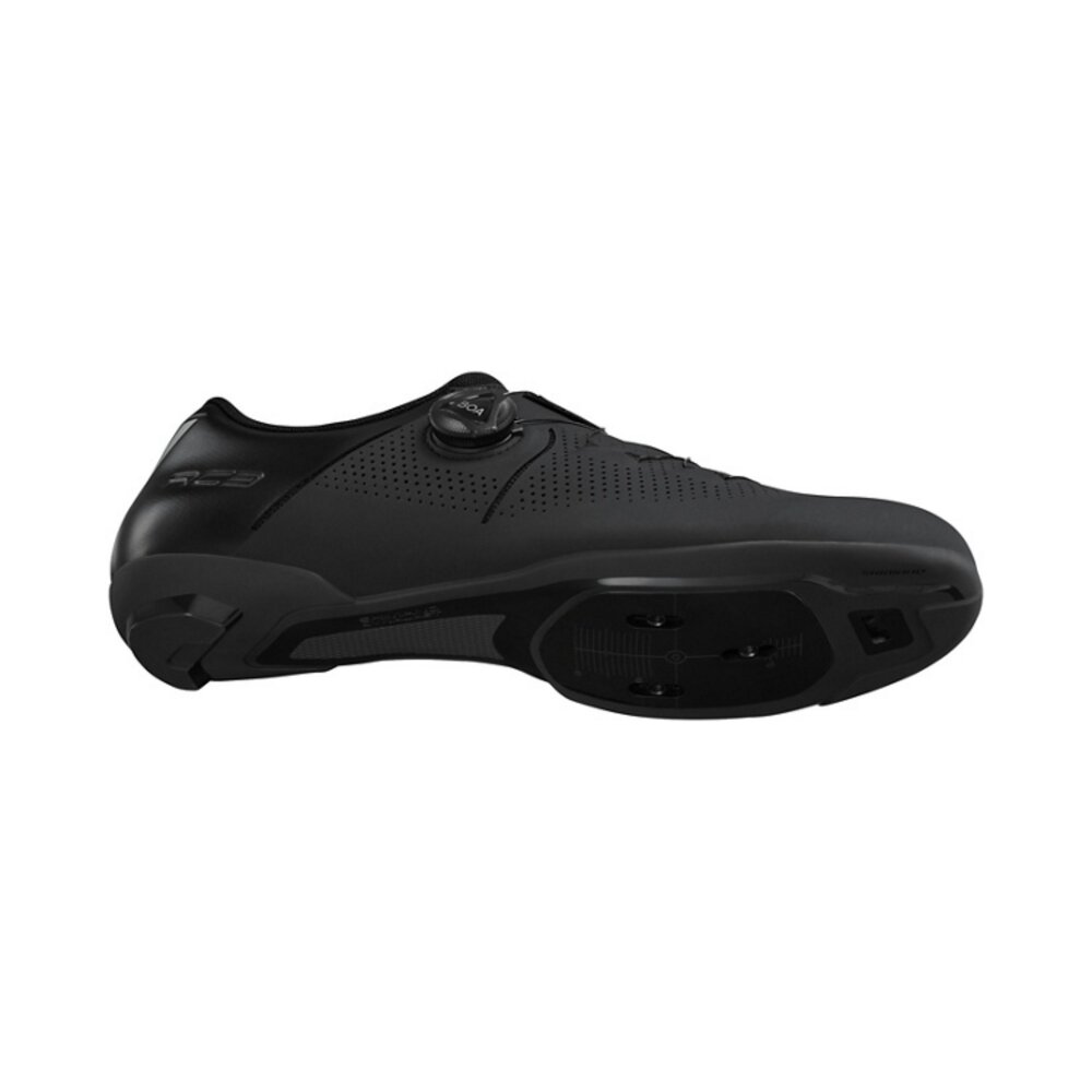SHIMANO RC302 公路車鞋 動力鞋楦 寬版 卡鞋 黑-圖片-4