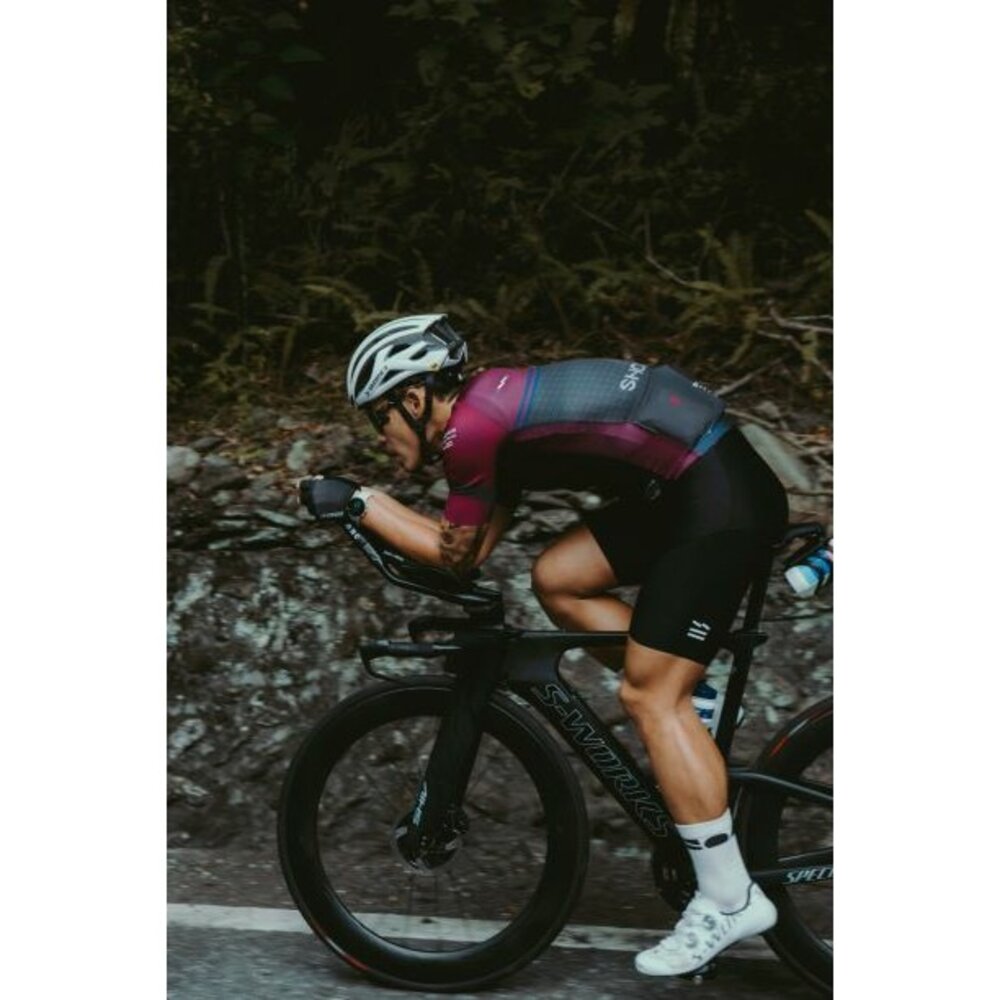 FRONTIER SCHCOACHING Bib Shorts 謝昇諺聯名男吊帶車褲 (紅)-圖片-3