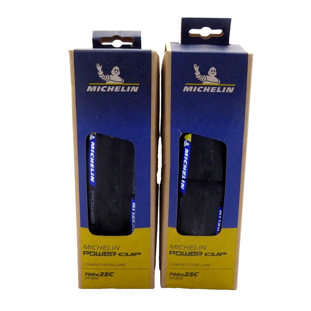 28354388299-Michelin Power Cup 米其林 公路車外胎 25C 28C 開口胎 有內胎 一級胎 低滾阻