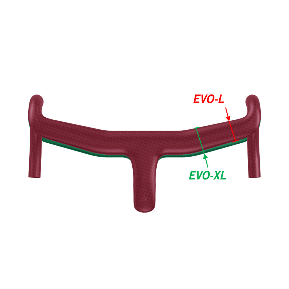 出清 VISION METRON 5D ACR EVO 彎把 空力把 公路車碳纖維自行車把手-圖片-5