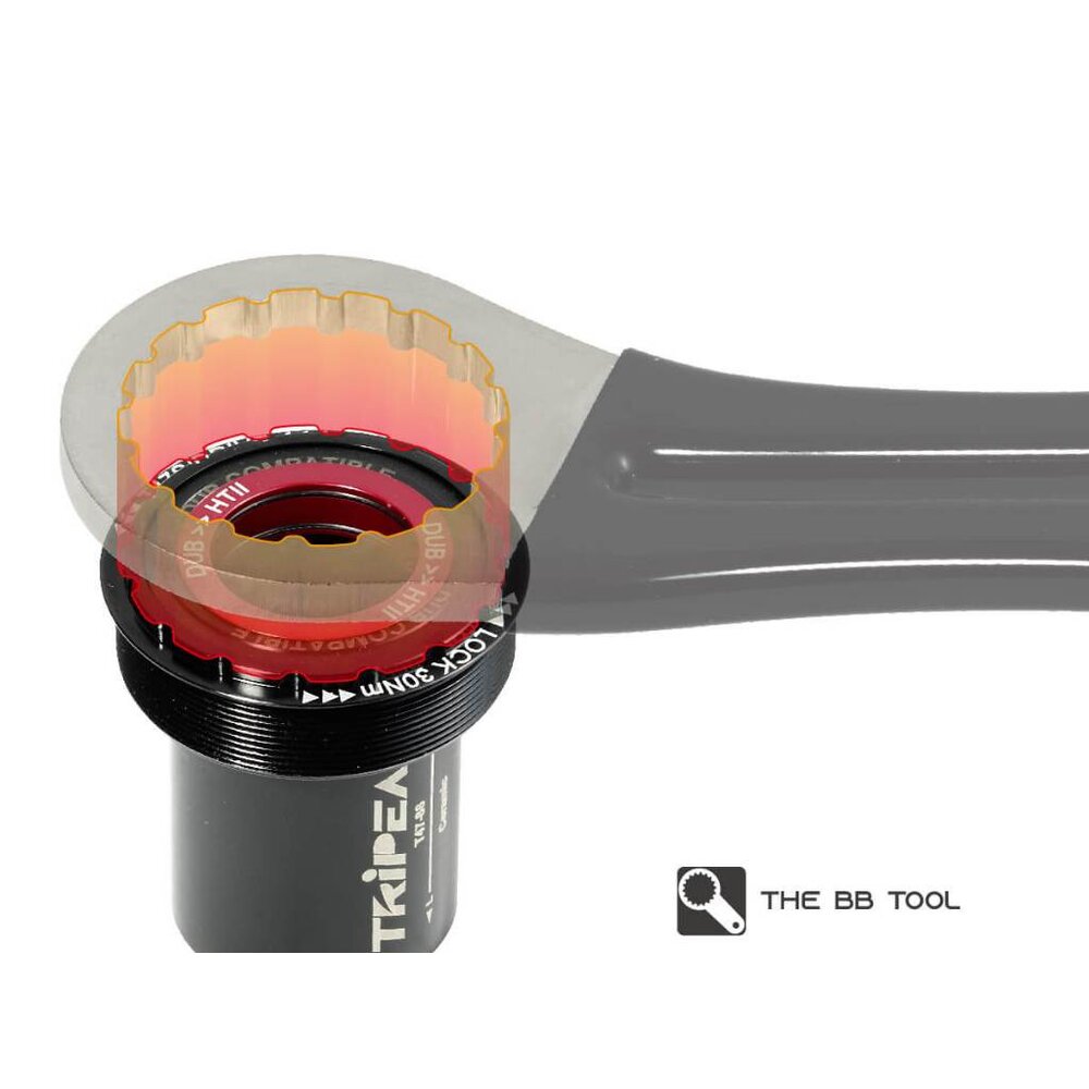 Tripeak BSA 68MM 三合一BB SHIMANO DUB 3D+ 大盤適用 陶瓷/鋼珠培林-圖片-3