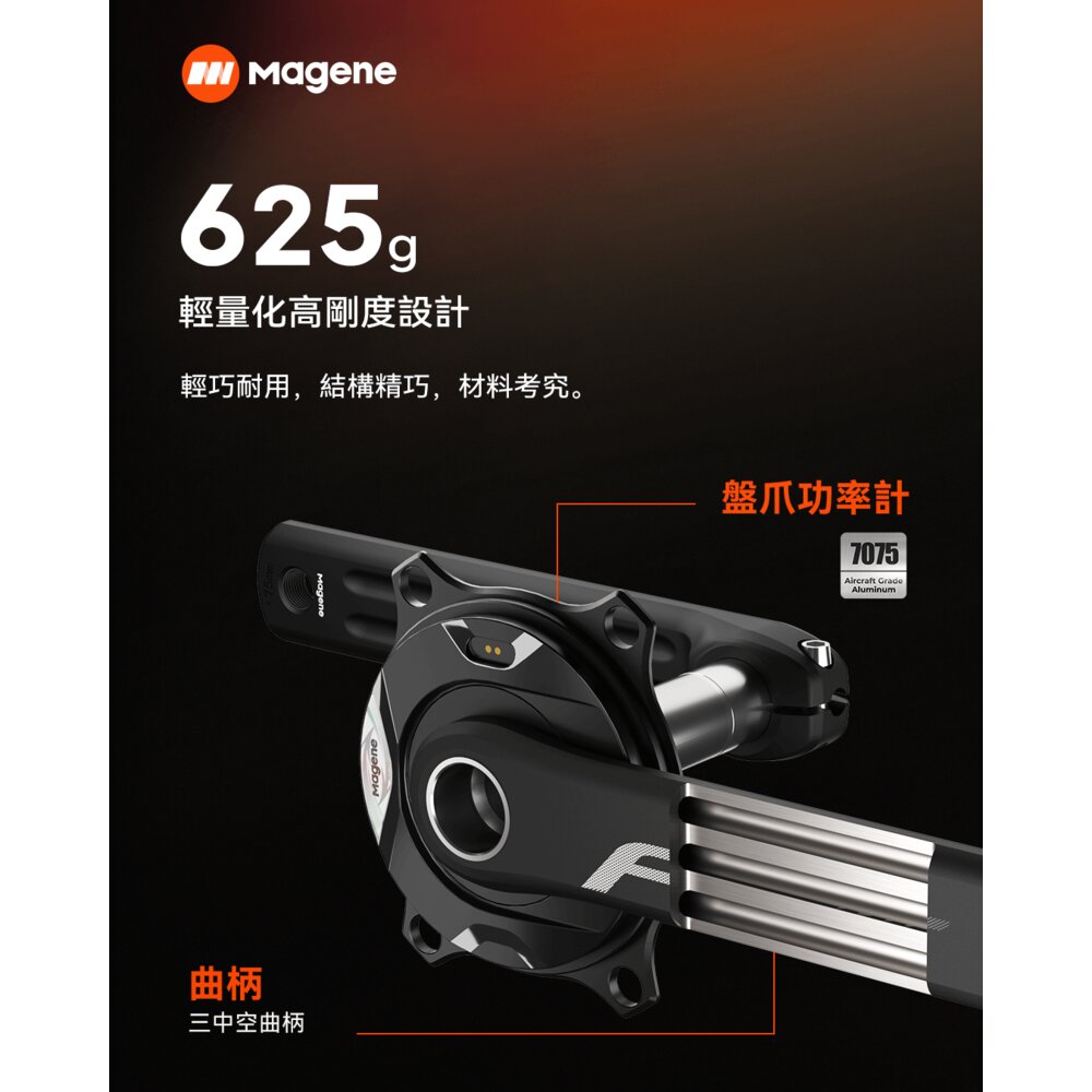 MAGENE 邁金 PES-P515 功率計 可優惠加購齒片-圖片-10