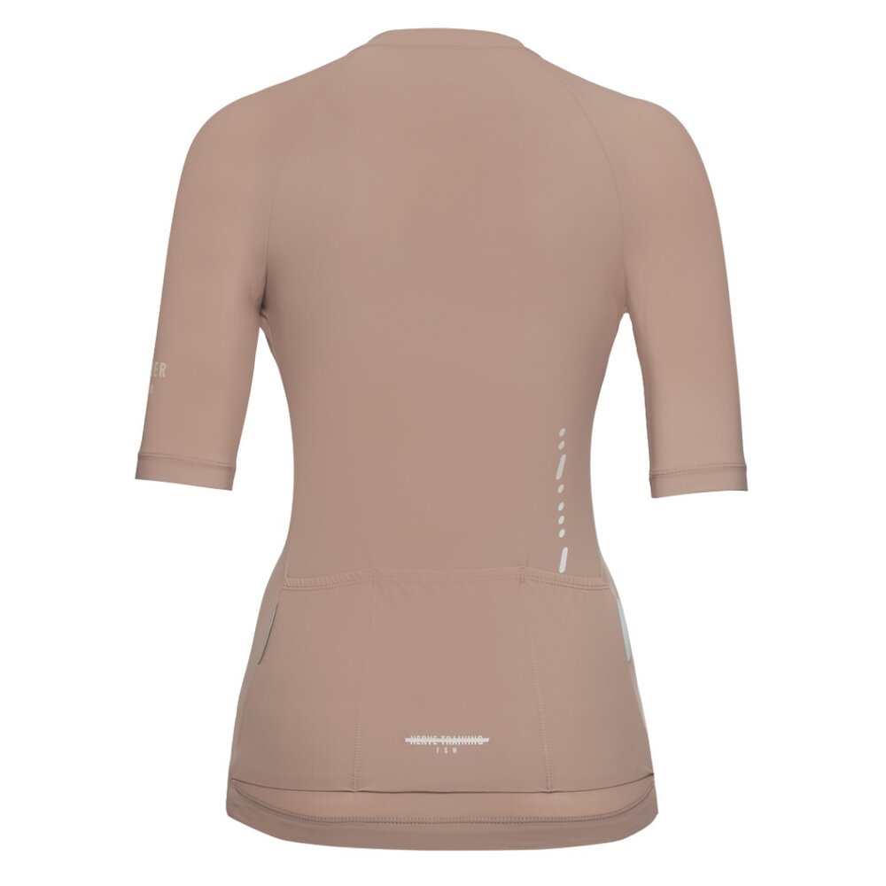 出清 Frontier NERVE TRAINING Jersey 運動版女款車衣 (珊瑚粉)-圖片-1