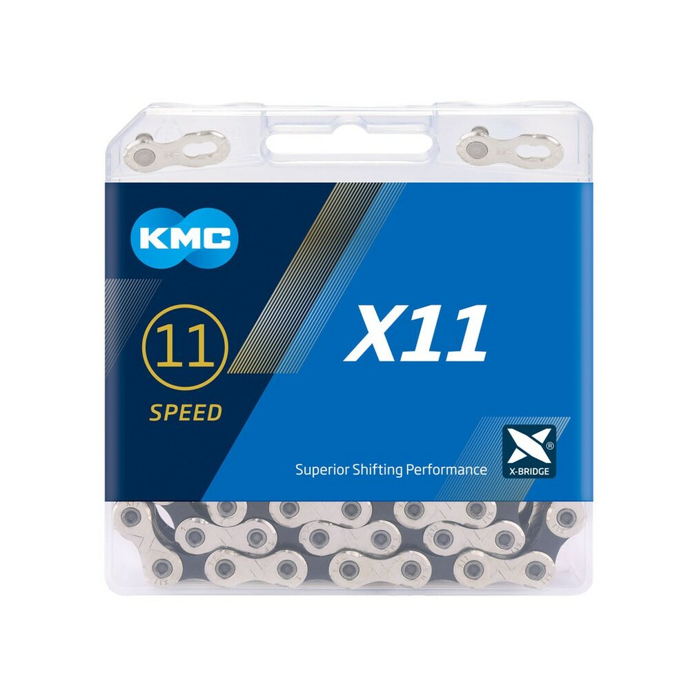 KMC X11 11速鏈條 盒裝(金、銀黑、EPT防鏽)-圖片-1