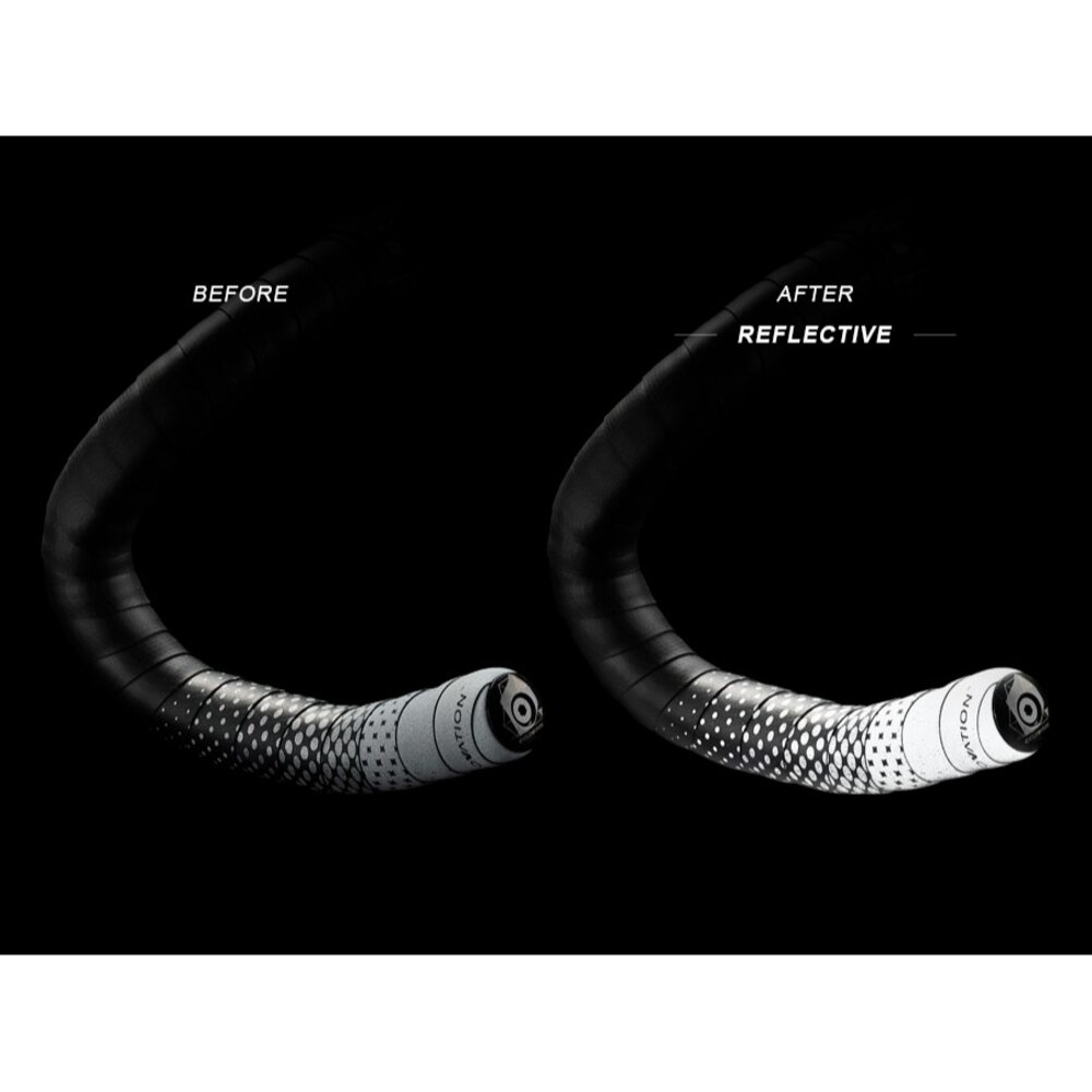 CICLOVATION自行車把帶|進階款皮革觸感 反光漸變色-圖片-4