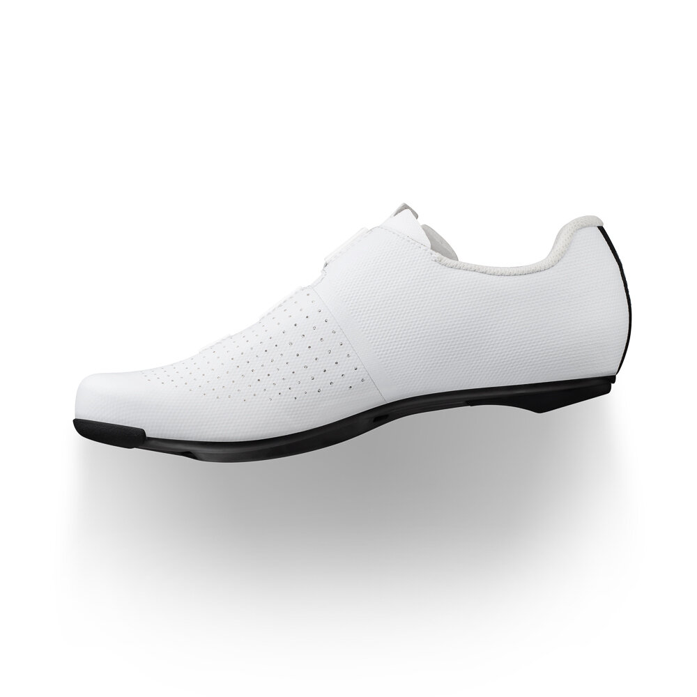 出清 FIZIK TEMPO DECOS CARBON WIDE 寬楦 碳纖卡鞋 自行車鞋 白-圖片-3