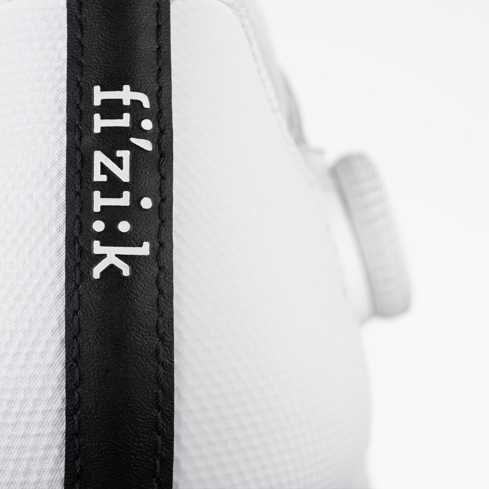 出清 FIZIK TEMPO DECOS CARBON WIDE 寬楦 碳纖卡鞋 自行車鞋 白-圖片-5