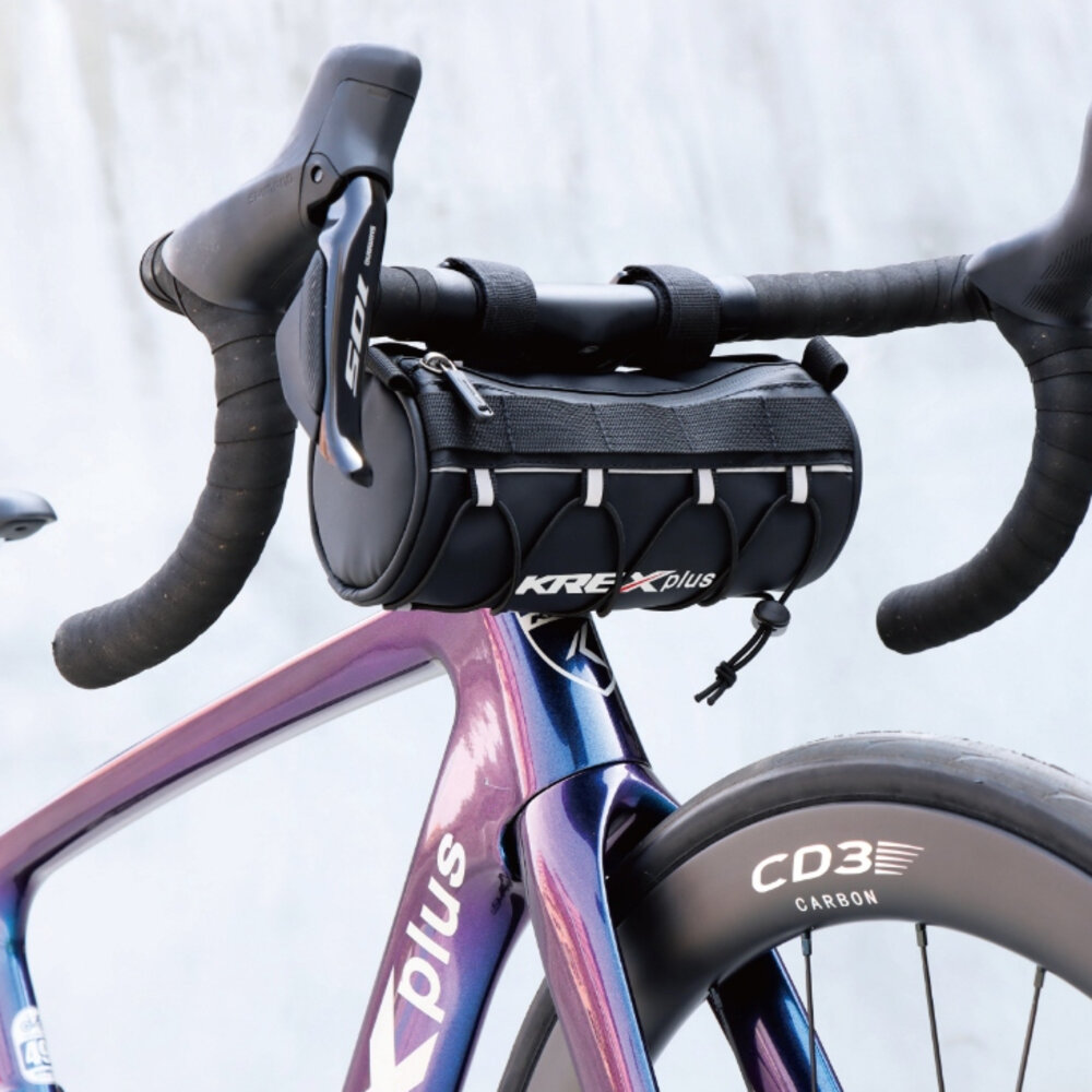 41758951535-KREX 多功能車頭圓桶包 手把袋 旅行袋 公路車自行車貨袋