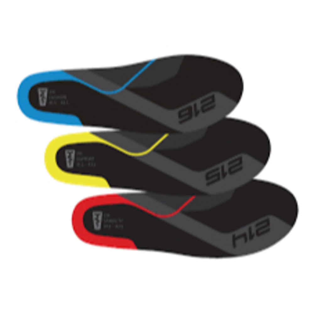 出清 SQLAB 214 低足弓 支撐型鞋墊 紅色 運動機能 鞋墊 自行車 跑步-圖片-1