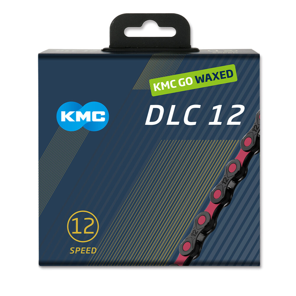 43114439052-KMC DLC12 蠟鏈條 GO WAX 12速 彩色鏈條 盒裝（八色可選）