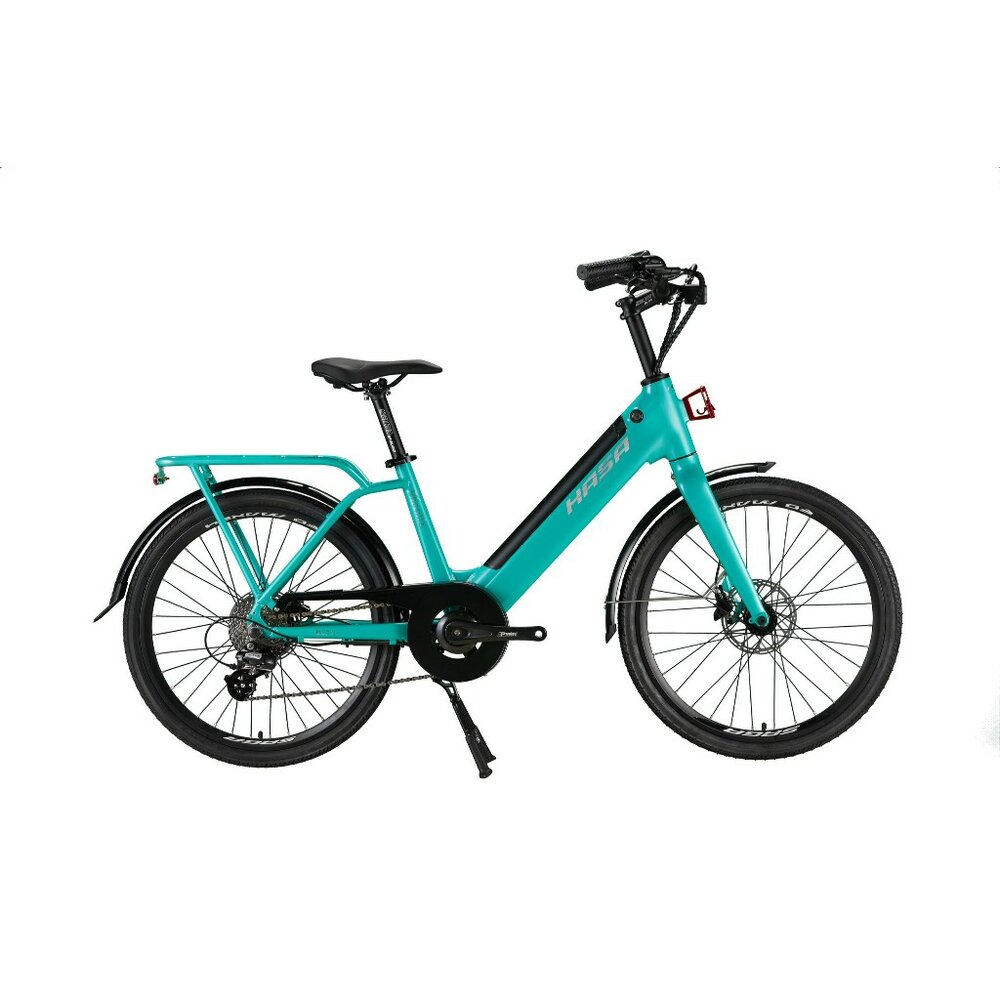 HASA 2025 PHEONIX 電動輔助淑女車 8速 後置電機 平把電輔車-圖片-2