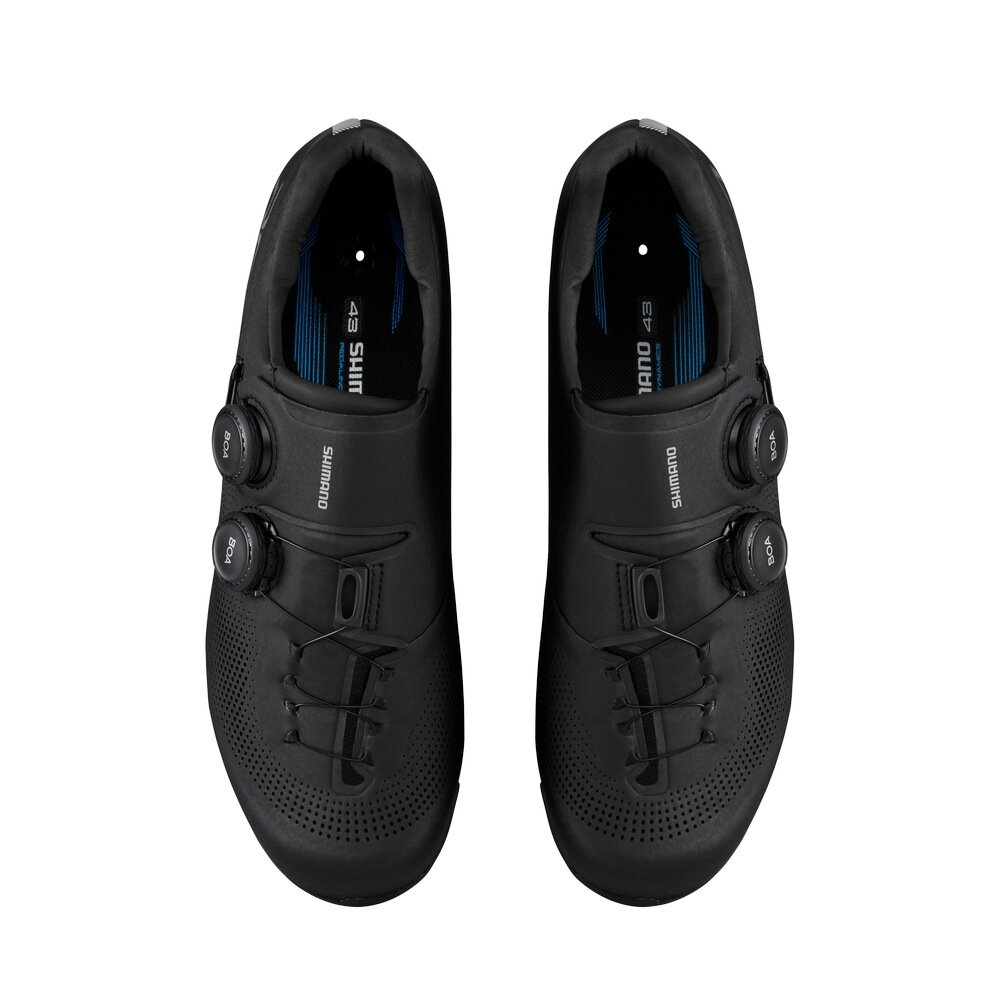 SHIMANO RC703 公路車鞋 動力鞋楦 寬版 卡鞋 黑色-圖片-4