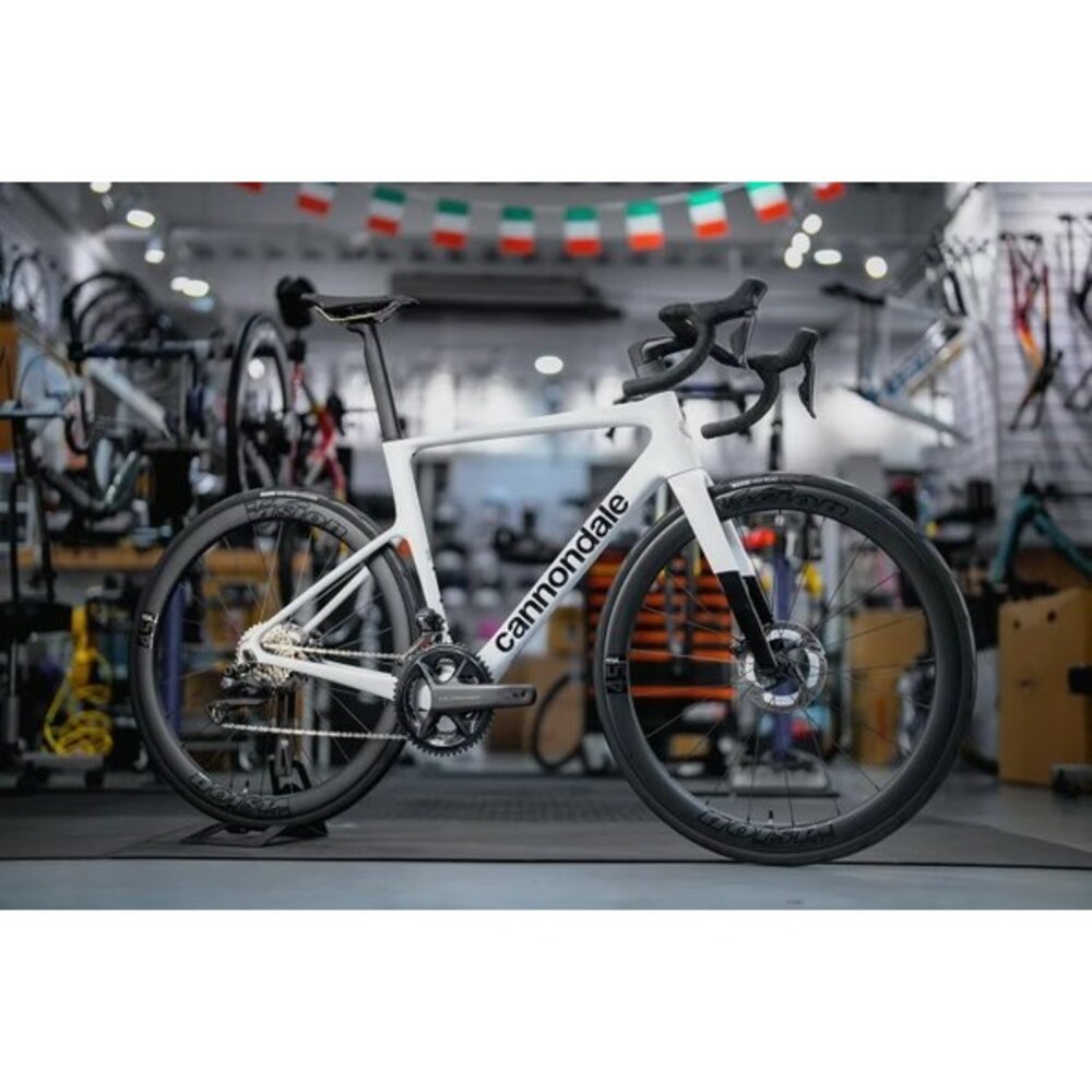 52102445750-Cannondale SuperSix EVO CRB2MV 特仕版 雪白銀 Ultegra電變 公路車
