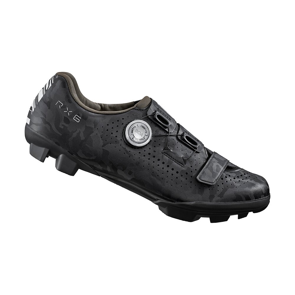 54802152510-SHIMANO RX600 登山車鞋 動力鞋楦 寬版 卡鞋 黑色