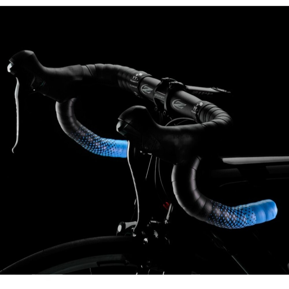 【小宇單車】CICLOVATION自行車把帶|進階款皮革觸感 藍漸變色-圖片-3