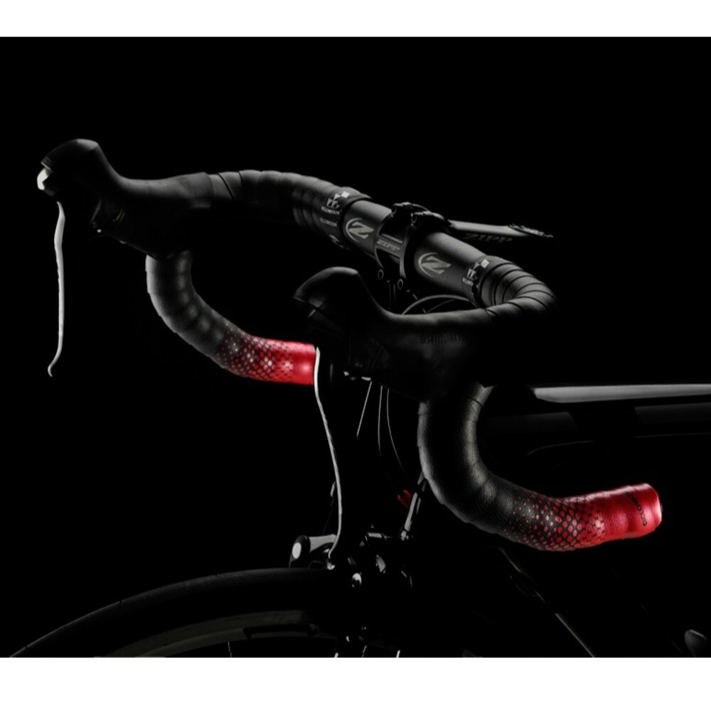 CICLOVATION自行車把帶|進階款皮革觸感 紅漸變色-圖片-3