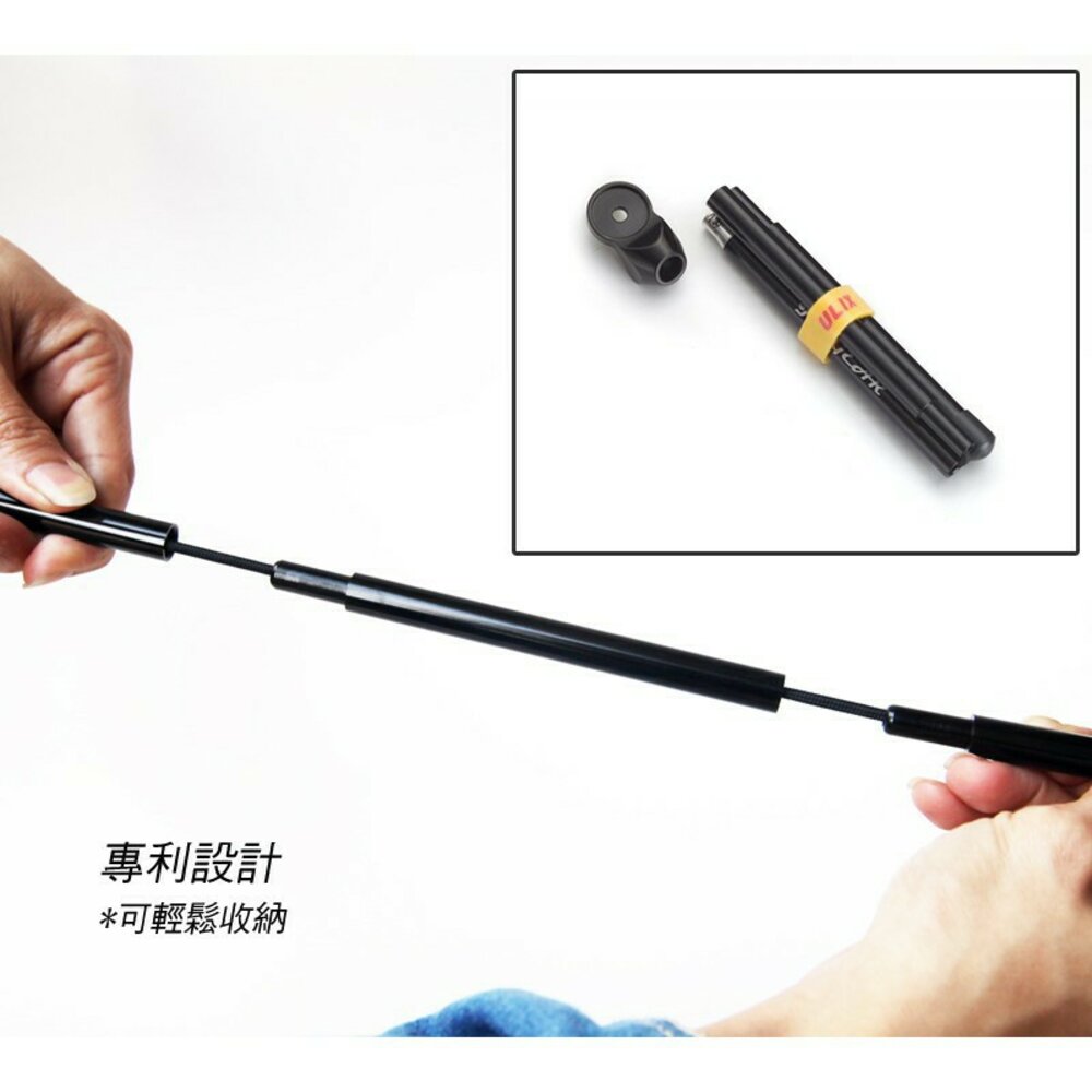 ULIX Q6 公路車腳架 快拆式 可摺疊收納 超輕 公路車側柱 腳柱-圖片-3