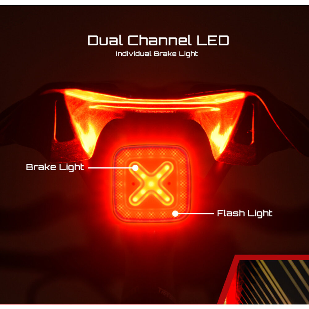 ENFITNIX CUBELITE III 智慧型自行車尾燈 自行車後燈 腳踏車尾燈 腳踏車後燈 單車尾燈-圖片-1