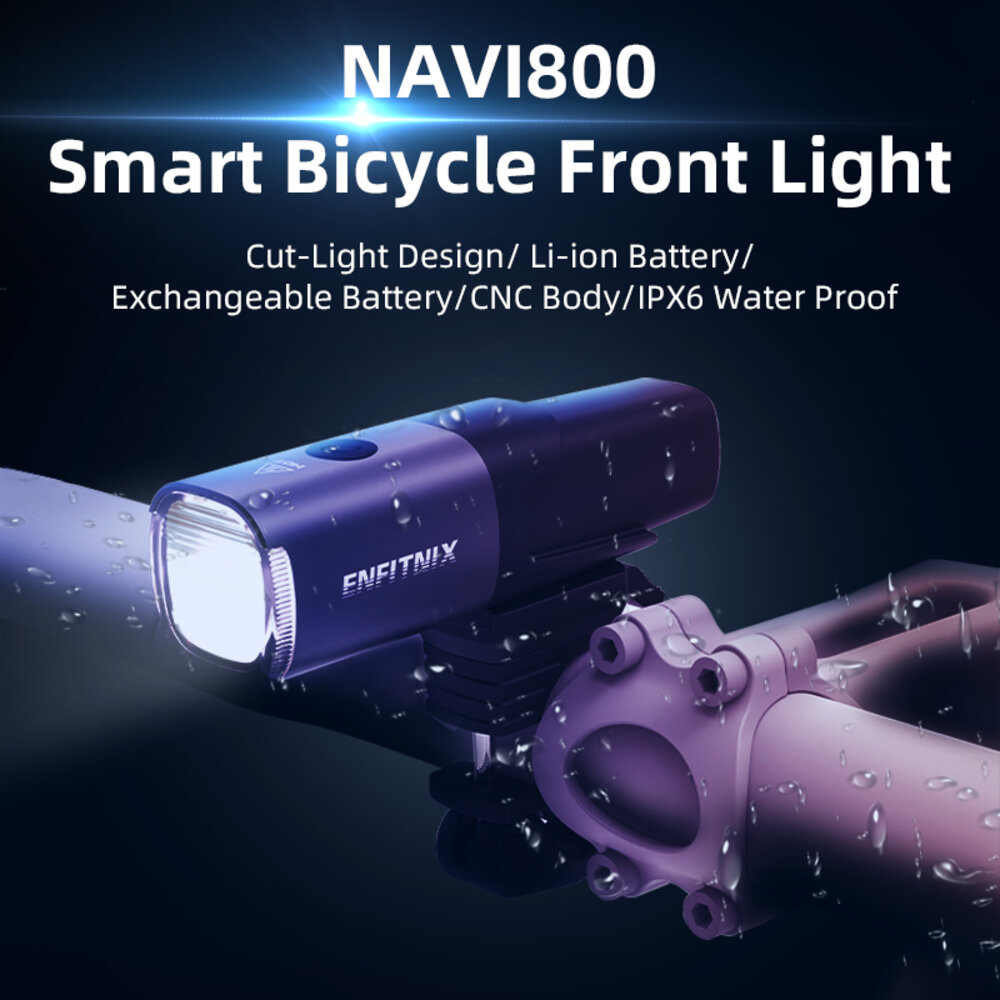 66000777-ENFITNIX NAVI 800  自行車前燈 腳踏車前燈 自行車燈 自行車車燈 腳踏車車燈 單車車燈