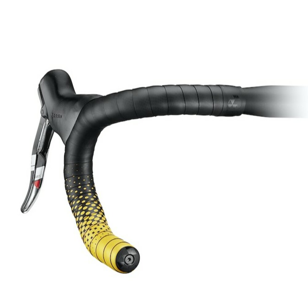 CICLOVATION自行車把帶|進階款皮革觸感 黃漸變色-圖片-1