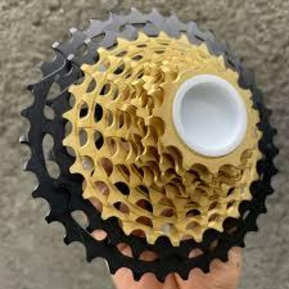 66002330-出清 SIXWHEEL 輕量飛輪 12-36T 金色 12速飛輪