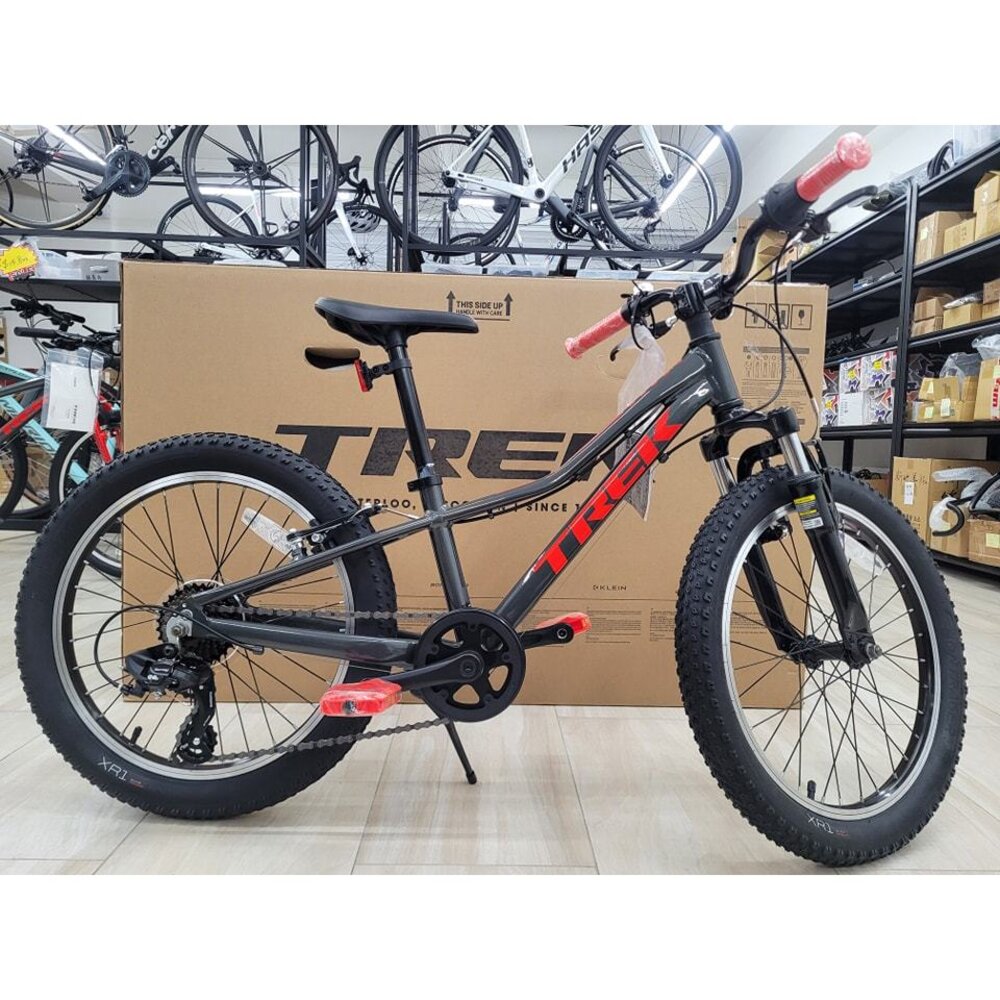 TREK Wahoo 24 童車 8速 24吋 適合130-150CM 深灰紅-圖片-1