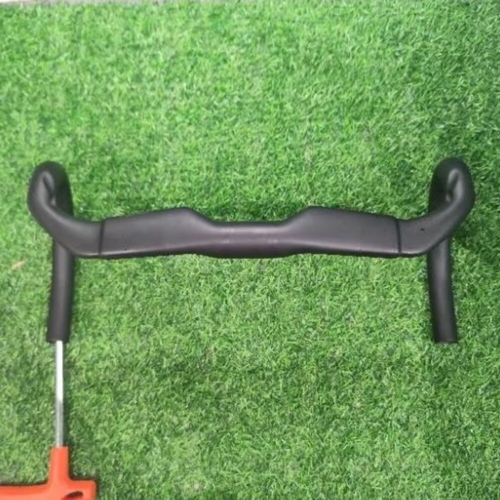 拆車品優惠價 Bontrager RSL AERO 38CM 彎把 空力把 公路車碳纖維自行車把手-圖片-1