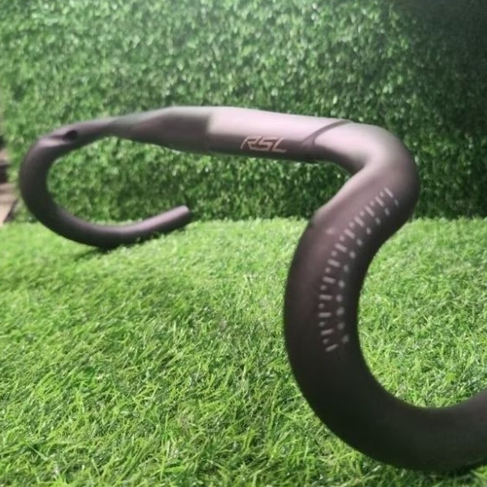 拆車品優惠價 Bontrager RSL AERO 38CM 彎把 空力把 公路車碳纖維自行車把手-圖片-2