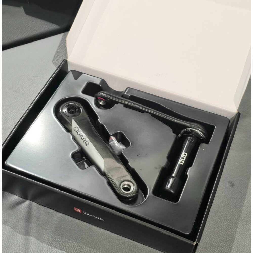 【小宇單車】二手 QUARQ 碳纖維曲柄組 167.5MM DUB-圖片-1