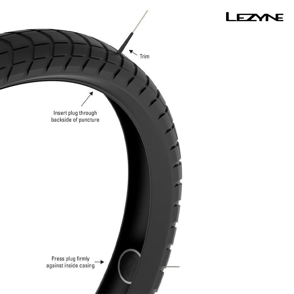 LEZYNE 無內胎蘑菇補胎組 LEZYNE TUBELESS PRO PLUGS-圖片-3