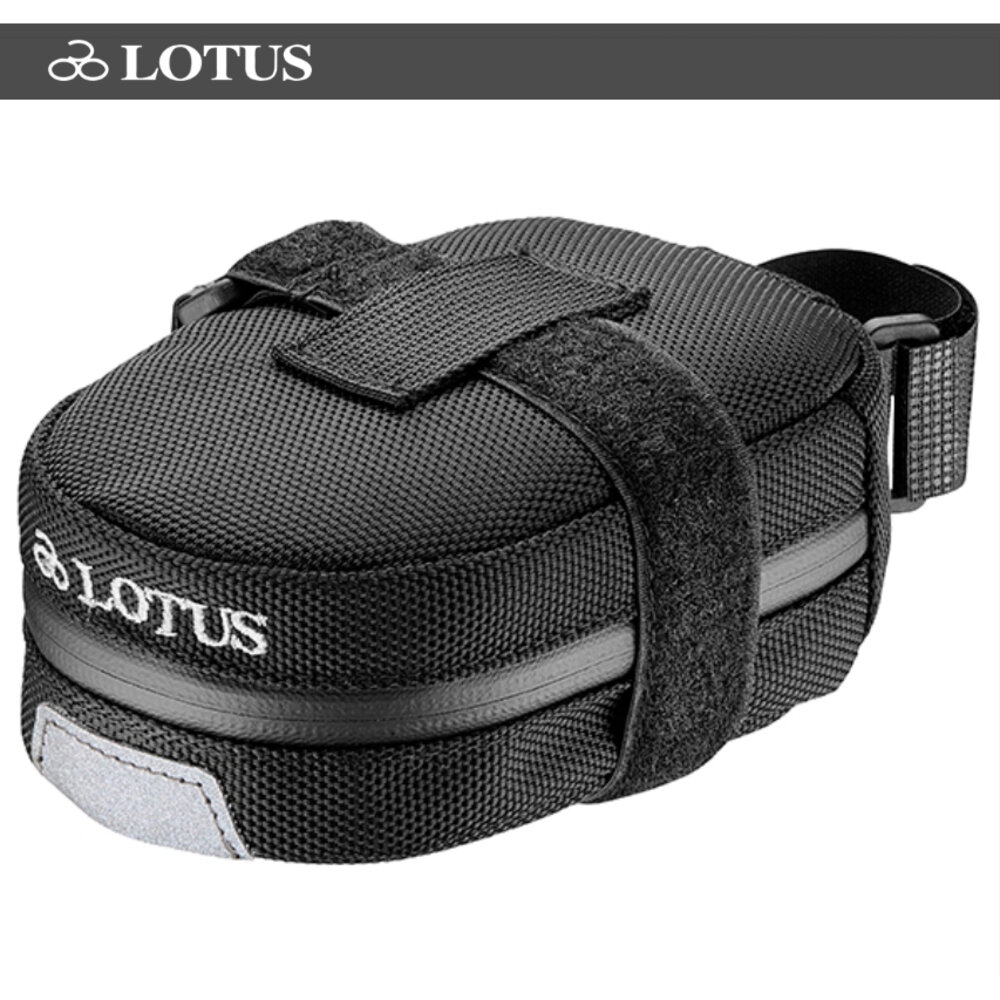 66003423-LOTUS SH9-702 扁形雪花布坐墊袋 綁帶式 公路車 座墊袋 座墊包 坐墊袋