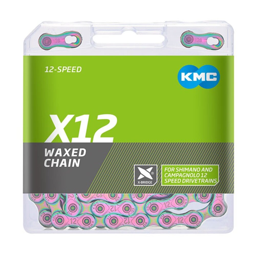 KMC 蠟鏈條 X12 金色-圖片-1