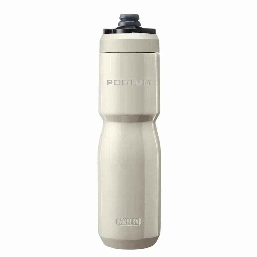 66003797-CAMELBAK 650ml Podium 競速真空保冰單車水瓶 象牙白