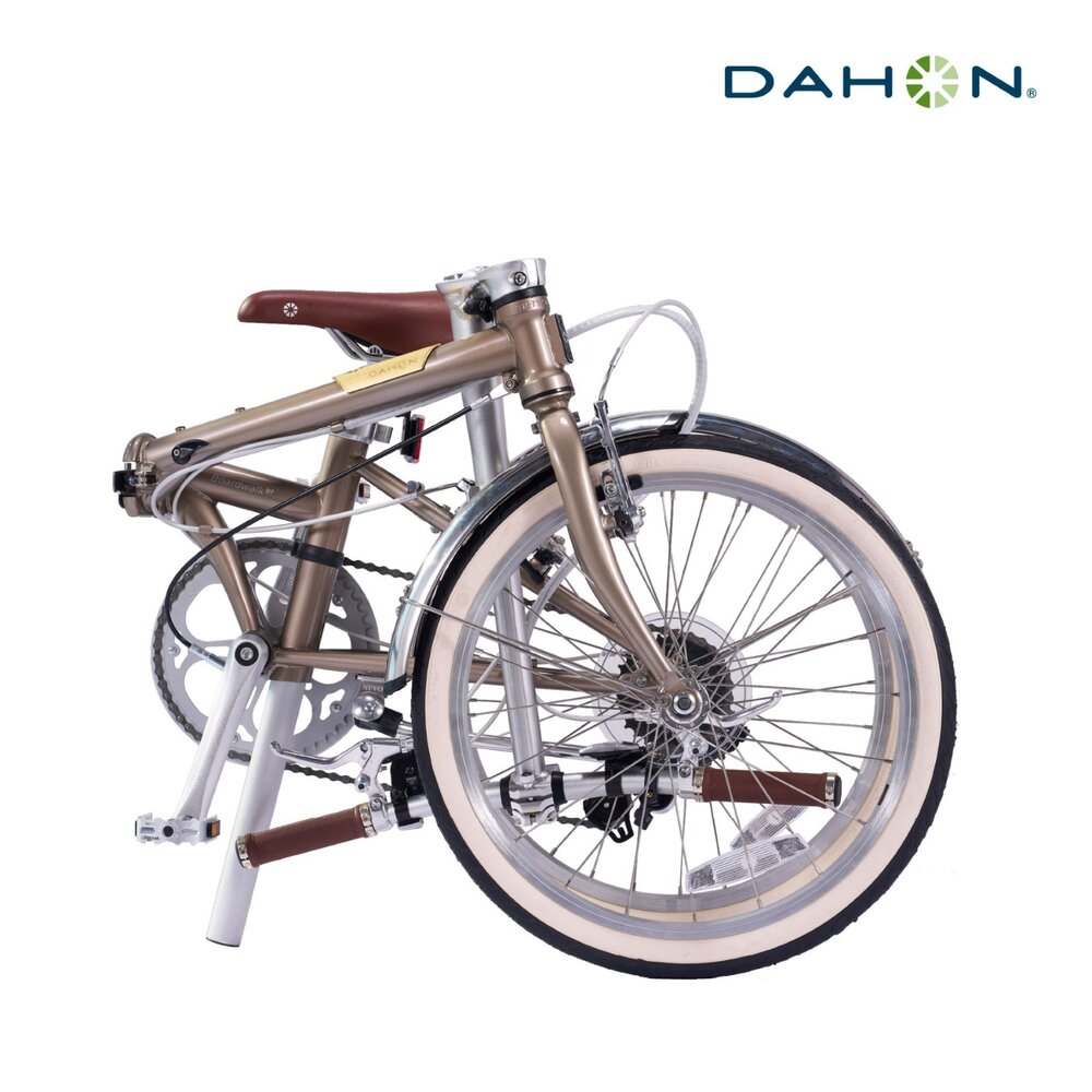 DAHON BOARDWALK D7 日版 摺疊車 7速 20吋 小折 城市通勤 古銅色-圖片-1