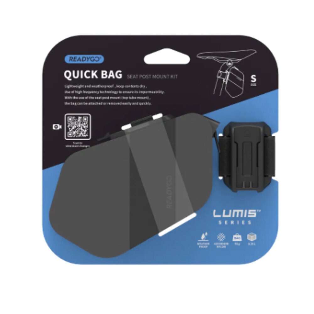 READYGO QUICK BAG 速拆單車包 (座管綁帶套組)-圖片-5
